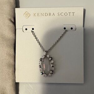 Kendra Scott Shanley Silver Short Pendant Necklace